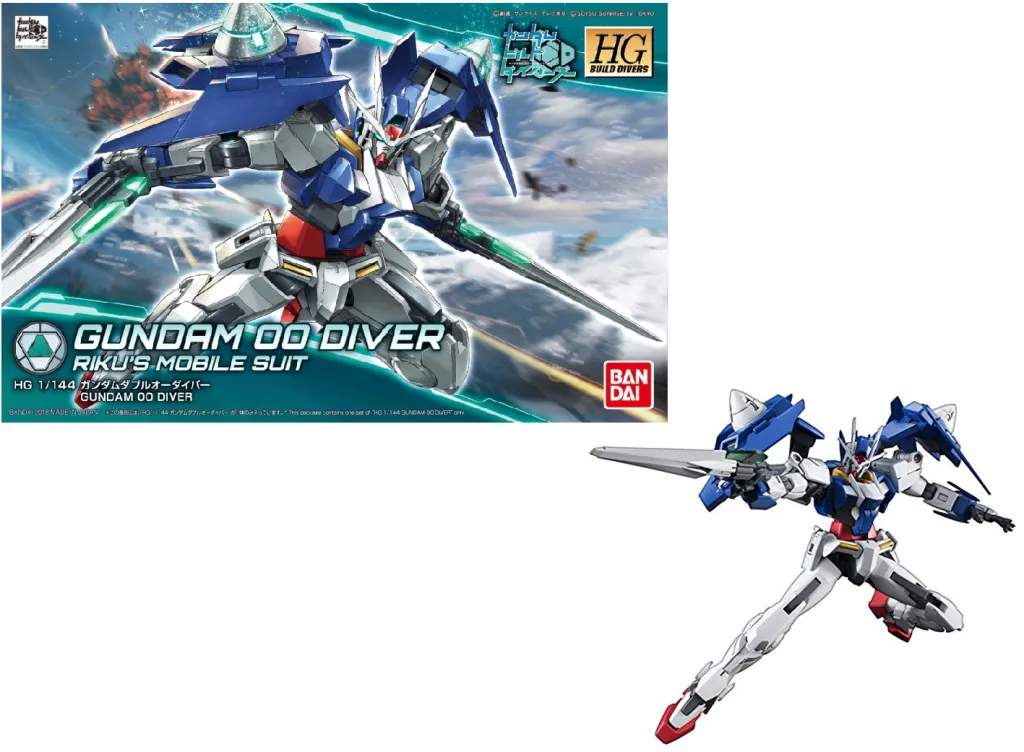 GUNDAM - HG 1/144 Gundam 00 Diver "No Reprod/Special Price" -Model Kit